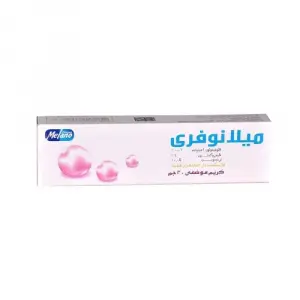 ميلانوفري كريم تفتيح وتبييض البشرة 30 جرام