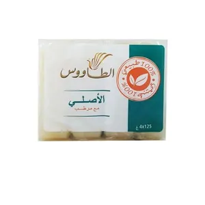 طاووس صابون قالب 4*125 جم