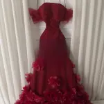 فستان كريمه