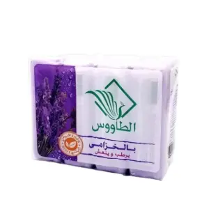 صابون الطاووس المغربي بالخزامى 4 قطع