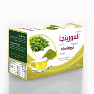 مشروب المورينجا الطبيعي من زهرة فيولا 24 كيس