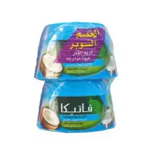 فاتيكا كريم للشعر 140 مل × 2 حبة بجوز الهند