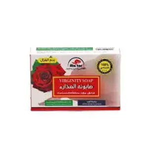 صابون العذراء مورد للمنطقة الحساسة بزهرة الورد - 100 جم