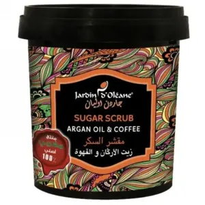 مقشر السكر زيت الاركان والقهوة 500 ج