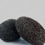 حجر بركاني مقشر للأقدام،