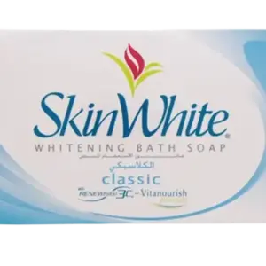 صابون الاستحمام المبيض الكلاسيكي من سكين وايت 90غم